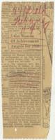 "5 Get Women of Achievement Awards for 1958" Article, November 4, 1958