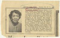 "Dorothy Height" Article, Monday, May 25, 1964
