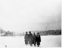 Women in the Snow, circa 1930