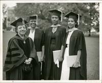 Virginia Lacy Jones and Graduates, 1955