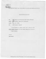 "Voter Education Project 1972 Annual Report"and Memo, 1973