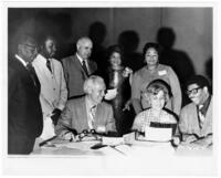 Robert E. Penn with Others, May 1, 1972