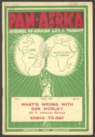 Pan-Africa Journal of African Life and Thought, vol. 1, no. 5, May 1947