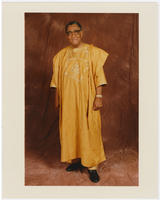 Portrait of Joseph E. Lowery Wearing a Gold Robe, circa 1990