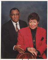 Portrait of Joseph and Evelyn Lowery, circa 1990