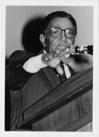 Joseph E. Lowery Speaking at Voter Registration Rally, November 26, 1989
