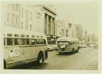 Traffic in Front of Lerner Shops and Kress Store, circa 1965