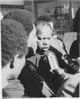 John Lewis and Others Being Interviewed by WAOK, circa 1968