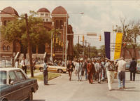 Convention Attendees March in Front of 16th Street Baptist Church During the 21st Annual SCLC Convention, August 1978