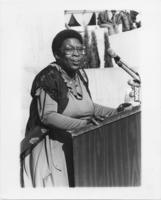 Camille Bell Speaks at the Coalition to Save Our Children Prayer Pilgrimage Rally, October 5, 1980