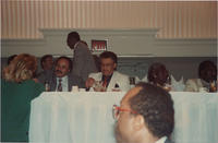 Martin Luther King, III and Claud Young at the 30th Annual SCLC Convention, August 1987