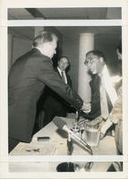 Joseph E. Lowery and Jimmy Carter Shaking Hands, November 1986