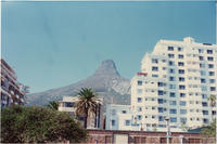 View of a Mountain in Cape Town, South Africa, circa 1987