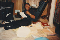 Joseph E. Lowery Reviewing Documents, circa 1996