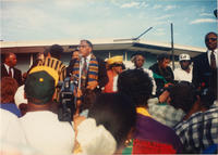 Joseph E. Lowery Speaking at an Event, 1992