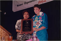 Evelyn G. Lowery and Ruby Dee, August 15, 1991