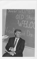 Vice President Dan Quayle Receives a Tour of the SCLC/W.O.M.E.N. Learning Center, August 1989