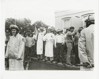 Ku Klux Klan Members at Protest in Decatur, Alabama, 1979
