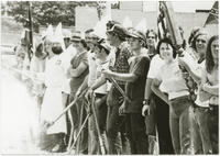 Ku Klux Klan Members at Protest in Decatur, Alabama, 1979