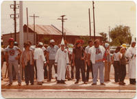 Ku Klux Klan Members at Protest in Decatur, Alabama, 1979
