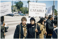 Protest at Beverly Hills, California Creative Artists Agency, circa 1999