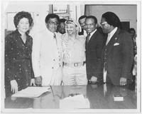 Joseph and Evelyn Lowery Meet With Yasser Arafat, September 20, 1979