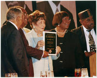 Evelyn G. Lowery Receiving the SCLC Founders Award, circa 2007