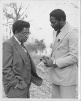 Joseph E. Lowery With Others at a Groundbreaking Ceremony for the Wesley Plaza Housing Development, 1981