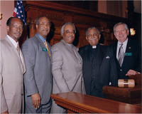 Joseph E. Lowery With Others, circa 2004