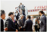 Joseph E. Lowery and Nelson Mandela, 1990