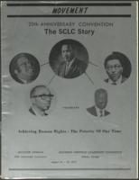20th Annual SCLC Convention Souvenir Journal, 1977