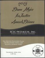 34th Annual Drum Major for Justice Awards Dinner Program, April 4, 2013