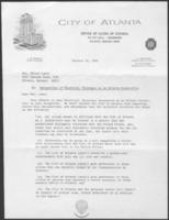 Correspondence from Larry M. Dingle to Evelyn G. Lowery, October 19, 1984
