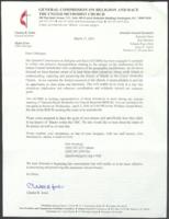 Correspondence from Chester R. Jones, March 17, 2003