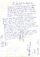 Fragments of "The Joy Of A New Beginning" Remarks, circa 2009