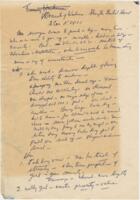 "Moments of Weakness, Strength's Greatest Hour" Sermon Notes, circa 1985