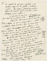 Fragment of an Unidentified Sermon, circa 1993