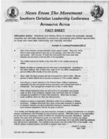 Affirmative Action Fact Sheet, April 1995