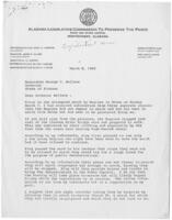 Correspondence Regarding Bloody Sunday, March 1965