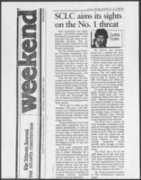 News Clippings Regarding Gun Violence, 1991