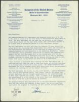 Records Regarding the Humphrey-Hawkins Full Employment and Balanced Growth Act, February 1978