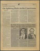 News Clipping and News Release on Civil Rights Suits Against the KKK, circa 1989
