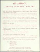 "We The People" Organization Flyer, circa 1990
