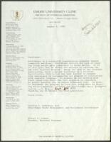 Correspondence Regarding the SCLC Tutorial Program, August 2, 1983