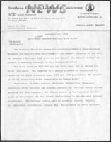 News Release on National AIDS Grant Award, September 20, 1988