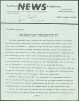 News Release on Voting in 1982 Mid-Term Elections, October 1982