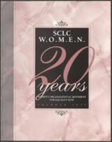 SCLC/W.O.M.E.N. 20th Anniversary Brochure, 1999
