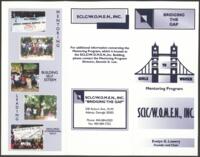 Bridging The Gap - Girls To Women Mentoring Program Brochures, circa 2000