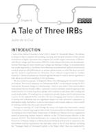 A Tale of Three IRBs