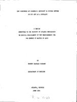 The influence of Dickens's interest in social reform on his art as a novelist, 1934